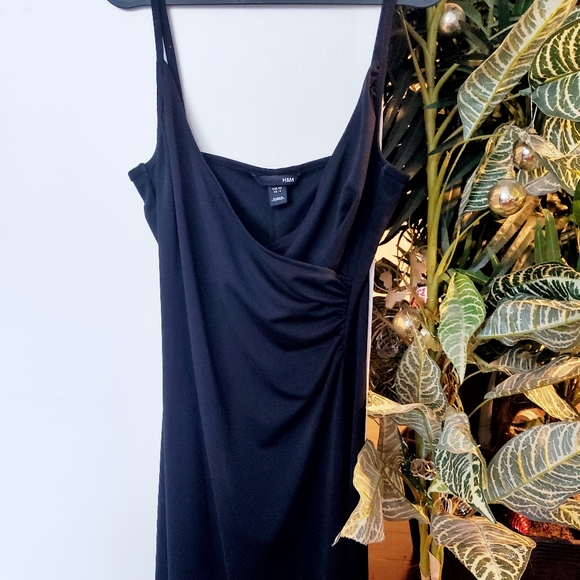 Midi Little Black slip dress - Picture 1 of 2